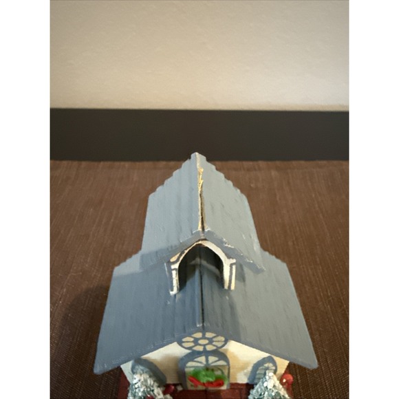 Vintage Kurt S Adler Wooden Church Christmas 1981 Taiwan - Picture 2 of 5